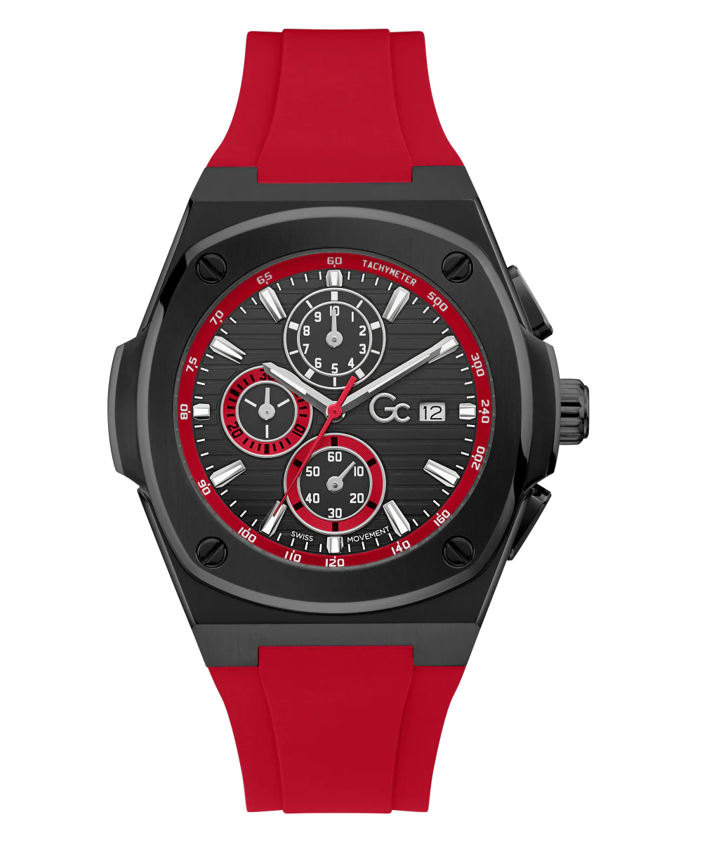Kessel Racing x Gc Limited Edition 44mm Red Men's Watch - Image 4