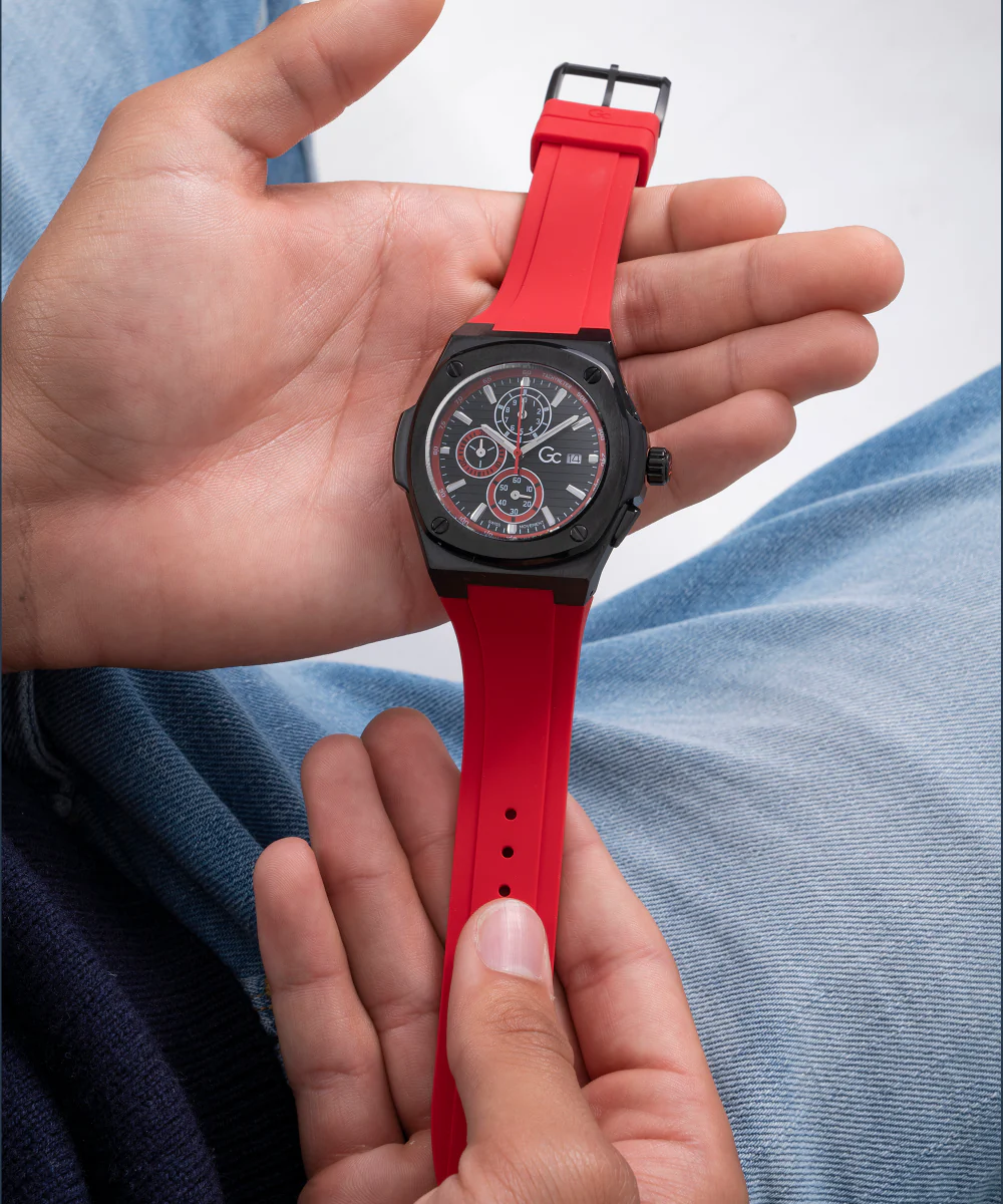 Kessel Racing x Gc Limited Edition 44mm Red Men's Watch - Image 6