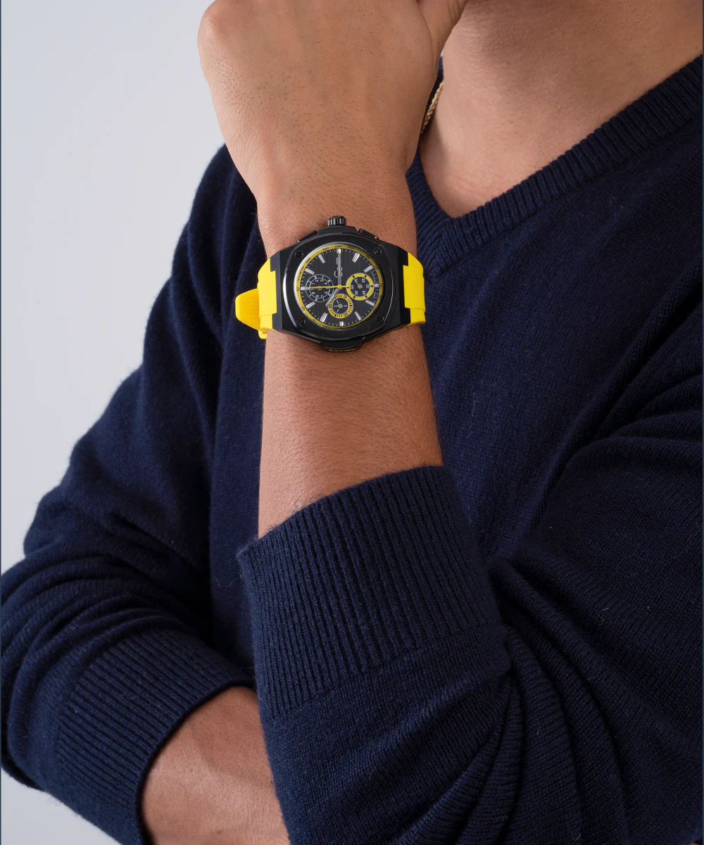 Kessel Racing x Gc Limited Edition 44mm Yellow Men's Watch - Image 3