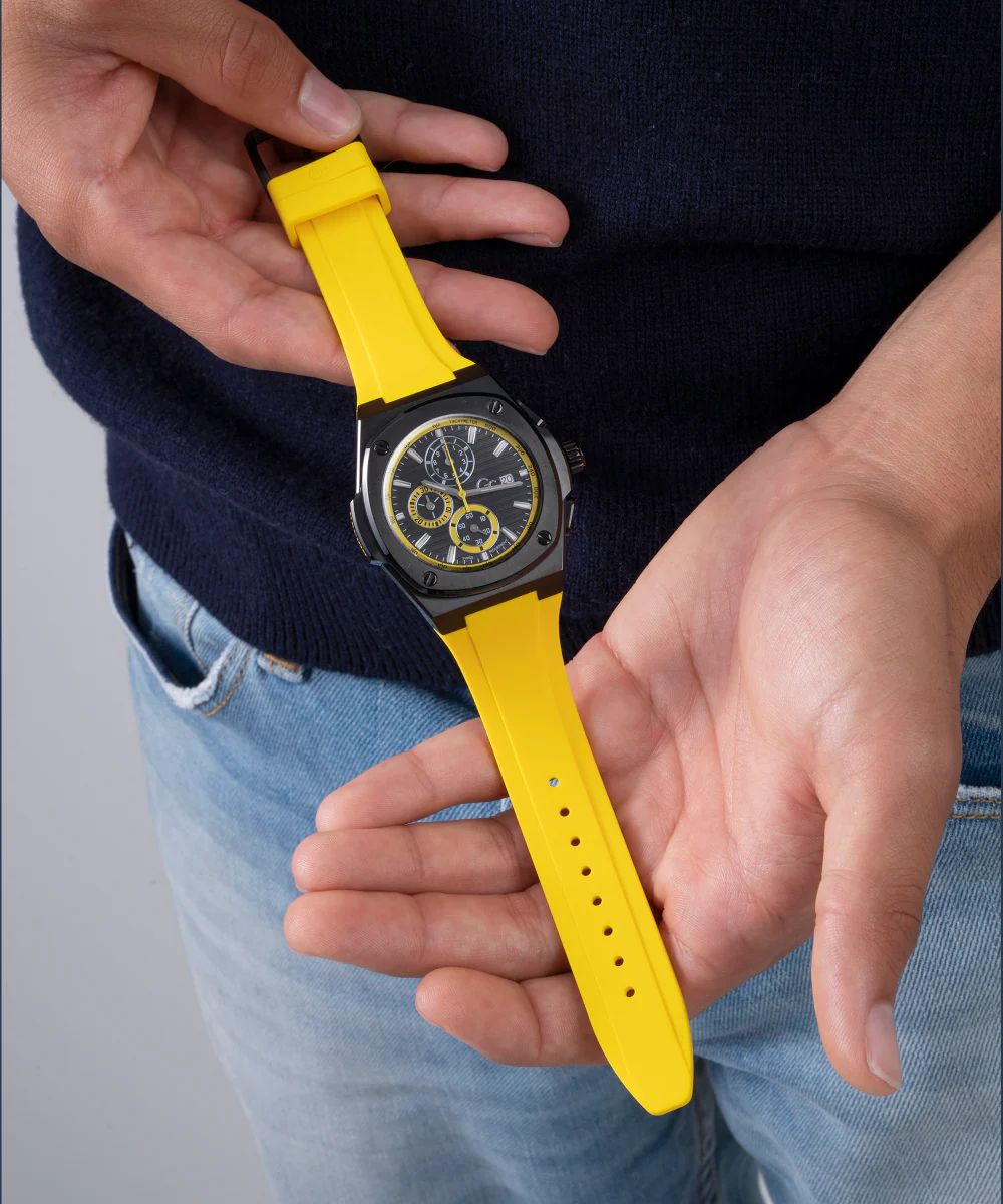 Kessel Racing x Gc Limited Edition 44mm Yellow Men's Watch - Image 6